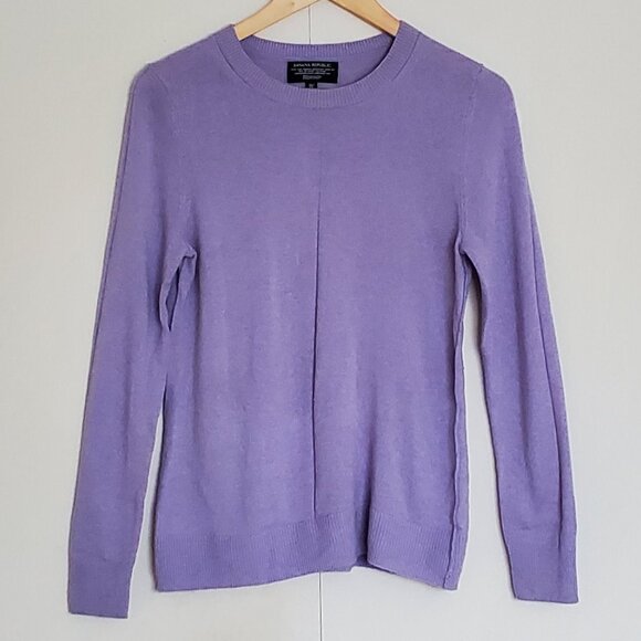 Banana Republic Merino-Cashmere Blend Long Sleeve Top - Picture 1 of 5